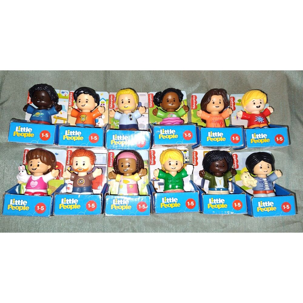 Fisher-Price Little People Lot of 12 New Figures